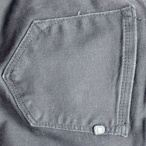 Special A A'2nd Destressed Ankle Skinny Jeans Size 3 Dark Wash Black Denim 26X27 - Picture 9 of 10